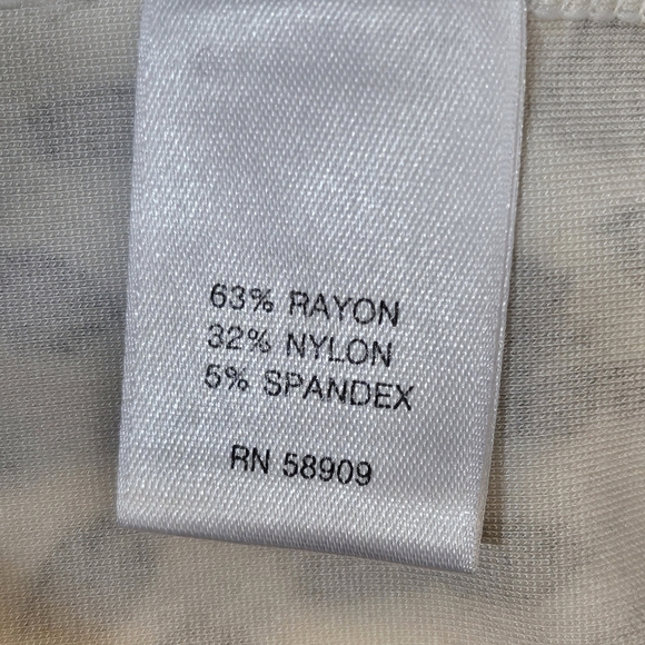 Gianni Bini Leopard Print Spotted Pencil Skirt Black & White Size XS/S - Picture 6 of 6